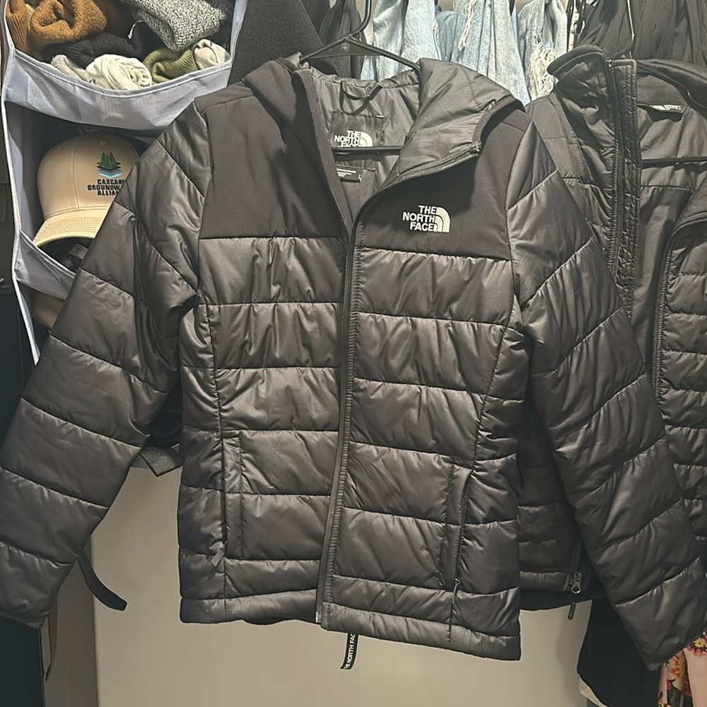 North face puffer coat